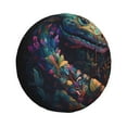 thumbnail image 1 of Balery Colorful Patterned Snake Cubiertas para Neumáticos - Protector Resistente para Neumáticos de Camioneta, SUV, Remolque, Camper y RV-15 inch, 1 of 6