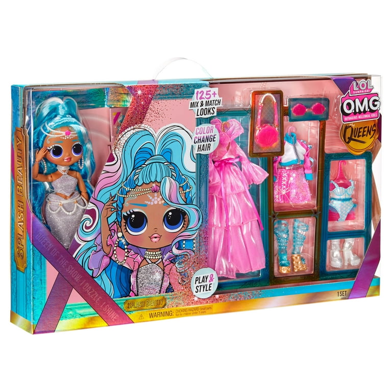 LOL Surprise OMG Queens Runway Diva fashion doll with 20 Surprises  Including Outfit and Accessories for Fashion Toy, Girls Ages 3 and up,  10-inch doll 