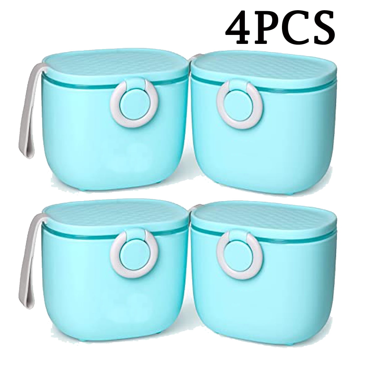 4Pack Milk Powder Tin Baby Large Milk Powder Dispenser Milk Powder