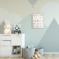 thumbnail image 2 of Neutral Rainbow Alphabet Chart Beige Typography 16 in x 20 in Framed Painting Art Print, by Stupell Home Décor, 2 of 8