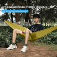 thumbnail image 2 of Outdoor Camping Hammock Sleeping Swing Garden Tree Hanging Bed w/ Rope (D), 2 of 9