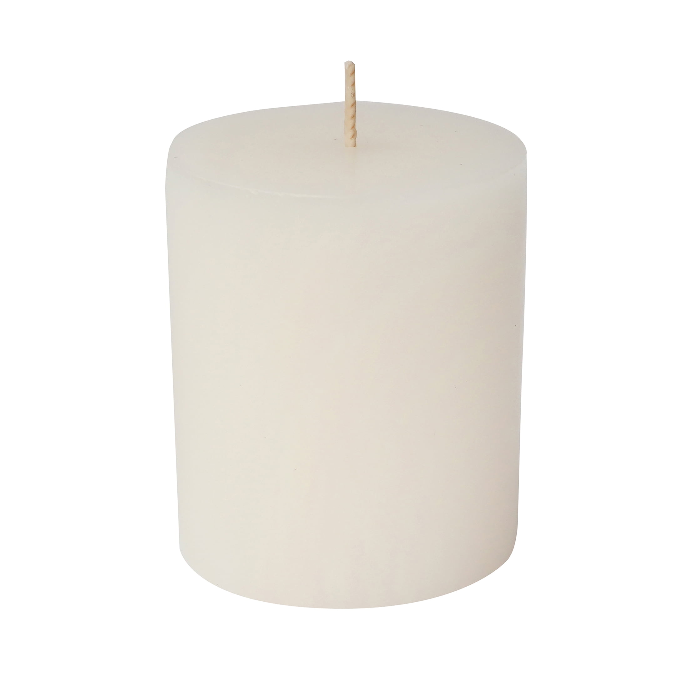 (3 pack) Mainstays Single Wick 2.5" x 2.8" Pillar Candle, Unscented, Ivory