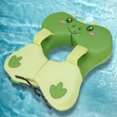 thumbnail image 3 of Flotador de natación para bebé, anillo de natación de cintura no inflable para edades de 6 a 36 meses (verde), 3 of 9