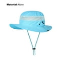 thumbnail image 6 of SPRING PARK Fishing hat Wide Brim Sun Protection Hat Fisherman hat Hiking Hats for Man Woman, 6 of 7