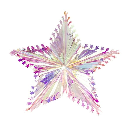 

Xinqinghao Christmas Colorful Flower Decoration Pendant Christmas Ceiling Decoration Christmas Tree Decoration B