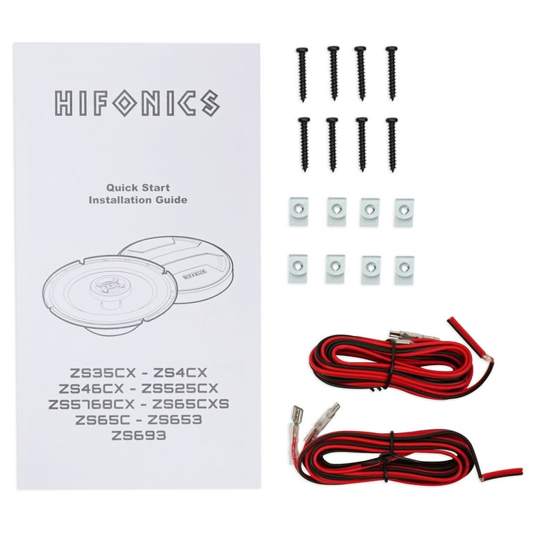 Hifonics Zeus 3 Way Car Audio Coaxial Speakers, 6 x 9 Inch, 800