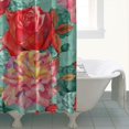 thumbnail image 5 of Waterproof Pioneer Shower Curtain 72x84 Inch Polyester Unique Cute Floral Shower Curtain for Bathroom Hotel Home Decor with 12 Plastic Hooks, 5 of 5