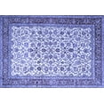 thumbnail image 1 of Ahgly Company Indoor Rectangle Persian Blue Traditional Area Rugs, 7' x 9', 1 of 4