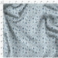 thumbnail image 4 of Soimoi Cotton Poplin Blue Fabric By the Yard - 42 Inch Wide - Florals Print Fabric - Elegant and Timeless Patterns for Fashion and Home Decor Printed Fabric, 4 of 6