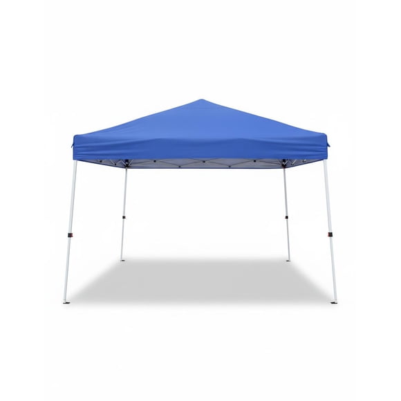 Quick Pop Up Canopy Tent 10x10 FT with Slant Legs – Portable Outdoor Gazebo Shelter, Easy Set Up, with Carry Bag, 8x8 FT UV Protection Canopy Cover – Ideal for Patio, Deck, Garden, Beach – Khaki