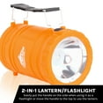 thumbnail image 6 of Cascade Mountain Tech 2-in-1 LED Flashlight Lantern - 2 Pack, Orange, 6 of 10