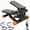 ORANGE, variant on Mini Portable Exercise Stepper with Resistance Bands - Compact Stair Stepper Machine, Twist Motion Full Body Workout, 300LBS Capacity for Home Use Fitness Equipment