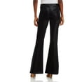 thumbnail image 2 of Paige Womens Genevieve Mid-Rise Coated Flare Jeans, 2 of 2