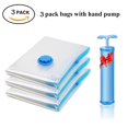 thumbnail image 1 of Vacuum Storage Bags for Clothes Bedding Pillows - Eco-Friendly Foldable Space Saver, 1 of 10