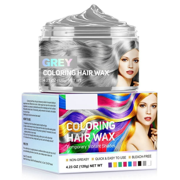 Crema de tinte para el cabello, de peinado temporal, desechable, a la moda. Estiliza el cabello sin dañarlo. 9 colores, 120 g.