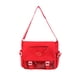 thumbnail image 2 of Bolso de mensajero de gran capacidad de nylon | Organizador multicompartimento cruzado de hombros rojos | Resistente al agua Ligero para viajes de oficina | 13,7 x 10,2 x 4,7 pulgadas, 2 of 6