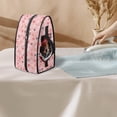 thumbnail image 3 of HELLHERO Dachshund Snowflake Pattern Dustproof Travel Home Iron Organizer (11.8x6.69x5.5 In) with Handle Easy Storage Cleaning, Bag Only, 3 of 6