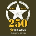 thumbnail image 2 of U.S. Army® 250th Anniversary Tee | Officially Licensed, 2 of 7