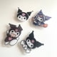 thumbnail image 2 of Soporte de teléfono de Anime Kawaii Sanrio Kuromi, cojín de aire redondo para coche, soporte de expansión de dibujos animados, agarre plegable para dedo, 2 of 4