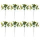 thumbnail image 5 of 12 piezas de flores artificiales, plantas falsas, decoración de mesa, ramo de bayas navideñas simuladas para el hogar, 5 of 7