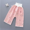 thumbnail image 2 of Children's Cotton Training High Waist Pants Cloth Diaper Pants, Infant Waterproof Reusable Diaper Pants, 2 of 2