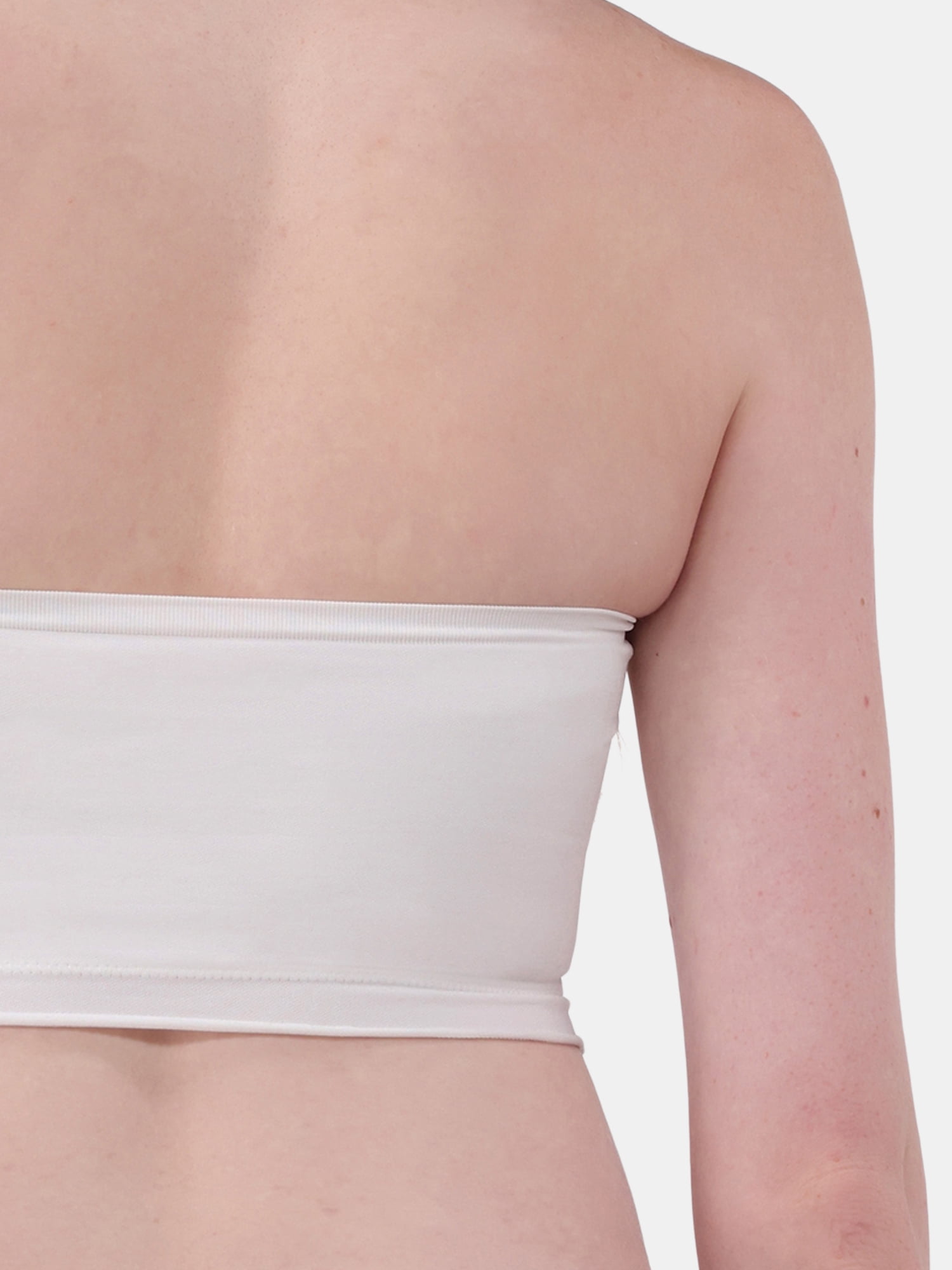 No Boundaries Women's Ruffle Bandeau, Sizes XS-3XL