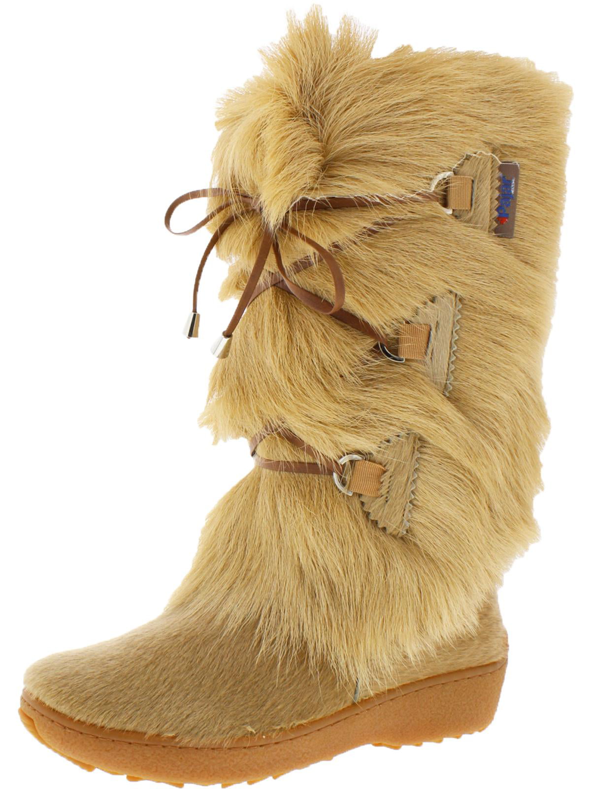 wool lined snow boots