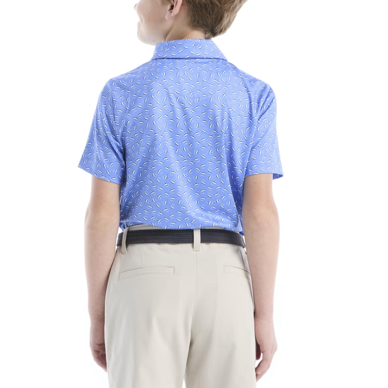 Ben Hogan Performance Boys' Marlin Fish Printed Polo photo 3