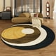 thumbnail image 4 of Home Cloakroom Round Carpet Thickened Anti-slip Mat Modern Style Carpets for Living Room Light Luxury Bedroom Decor Washable Rug My Lux Decor Round, 4 of 12