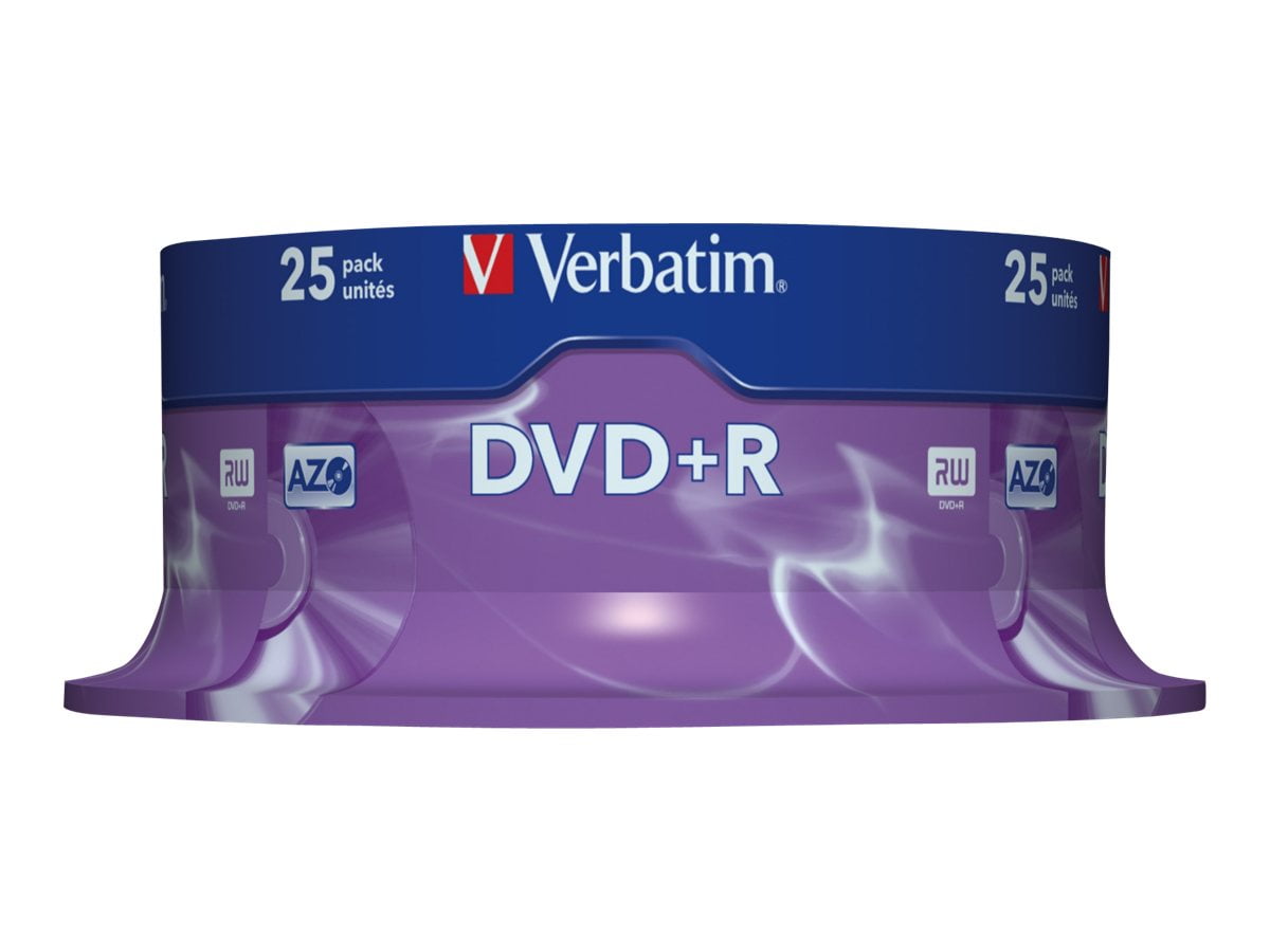Verbatim DVD+R 16x 4.7GB 25-Pack Spindle