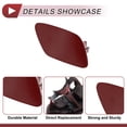 thumbnail image 4 of Tapa de boquilla de lavaparabrisas delantera derecha Unique Bargains No.51117231080, tapa de recorte de parachoques para BMW Z4 2009-2016 3.0L L6 - Gas, rojo oscuro, plástico, 1 pieza, 4 of 7