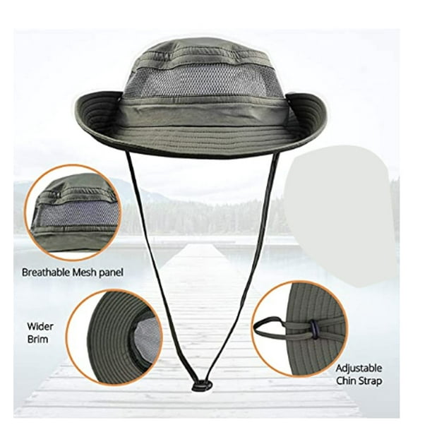 Junsice Bucket Hats For Men - Sun Hats For Men - Fishing Hat And Summer Hats For Women Sun Hat Upf50+Armygreen