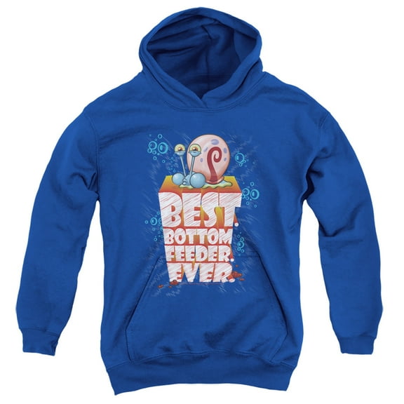 Spongebob Best. Bottom Feed. Ever. Unisex Youth Pull-Over Hoodie
