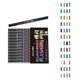 thumbnail image 1 of Double Tip Acrylic Marker Pen No Skip Ink Markers Featuring Dark Environment Visibility for Students Professional Multicolor, 1 of 4