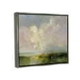 thumbnail image 3 of Stupell Industries Abstract Clouds Painting Landscape Painting Gray Floater Framed Canvas Art Print Wall Art, 31 x 25, 3 of 10