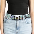 thumbnail image 5 of My Hero Academia Belt, Seatbelt Buckle Belt, My Hero Academia the Big 3 Action Poses Light Blue, 30 to 44 Inches, 5 of 9
