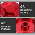thumbnail image 3 of LOLIPPYY Dirt Bike Tools Air Gas Fork Value Cover Red Rubber 1 Set, 3 of 7