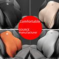 thumbnail image 2 of Cojín de respaldo para coche, cojín de cintura para coche, cojín de respaldo para coche, almohada de cintura para cabina, espuma viscoelástica, cojín de cintura para coche Four Seasons, 2 of 5