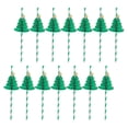 thumbnail image 4 of KAKOWELY 50 pajitas creativas para beber, con forma de panal de abeja, para árbol de Navidad, recuerdos de fiesta, 4 of 5