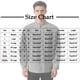 thumbnail image 2 of Ceisia Men's Relaxed Fit Vertical Stripe Jacquard Small Stand Collar Long Sleeve Casual Knit Top Gifts, 2 of 8