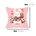 thumbnail image 3 of NSESSHome Easter Pillow Covers Easter Decorations for Spring Farmhouse Pillows Easter Decorative Throw Pillows Bunny Eggs Welcome Throw Cushion Case for Home Decor, 3 of 4
