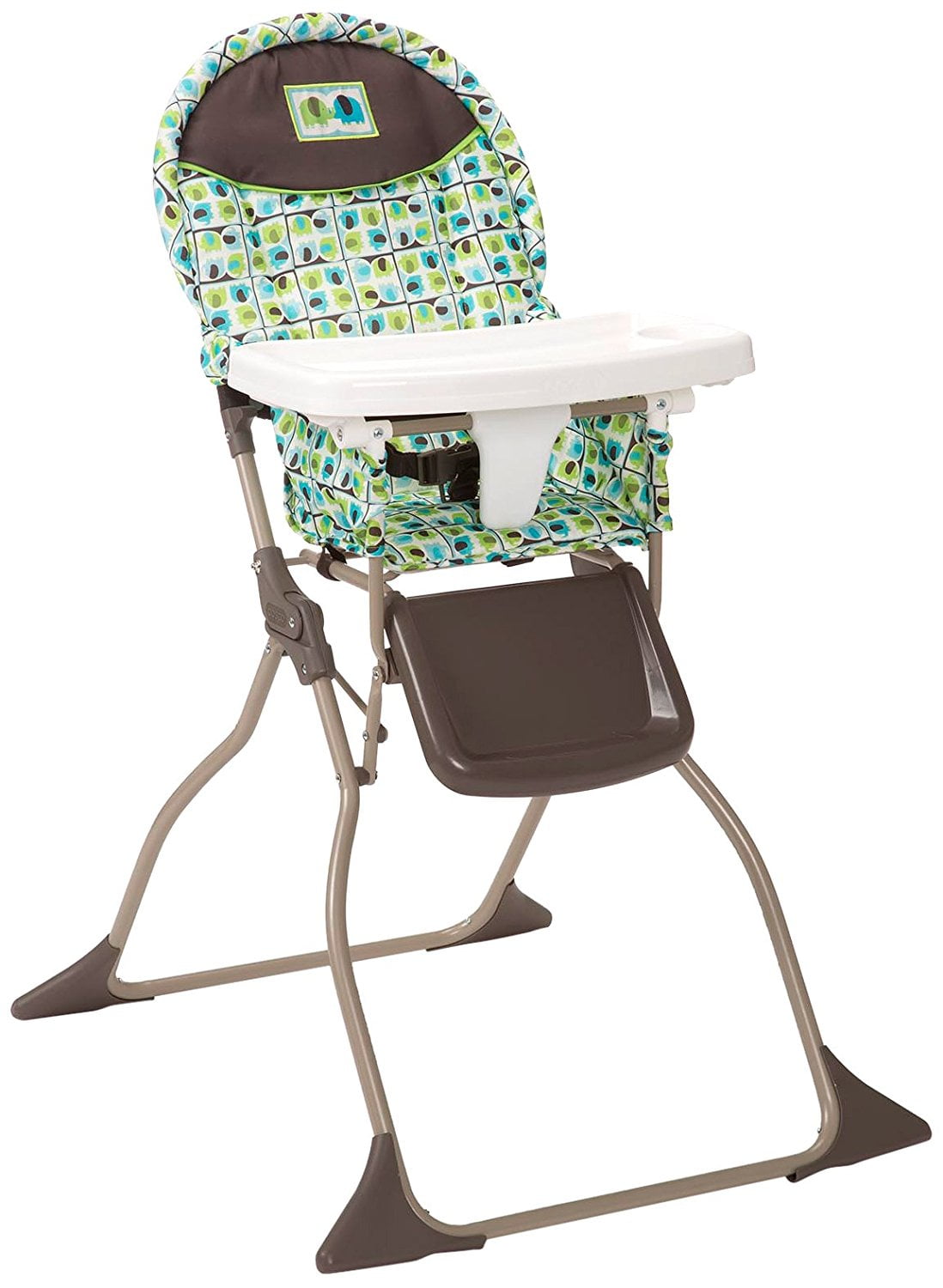 Cosco Simple Fold High Chair Elephant Squares Walmart Com Walmart Com