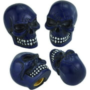 Lunsom Skull Air Valve Cap Resin Valves Cover Caps Car Wheel Tire Stem Covers Accessories Fit Most Vehicle, Cars, Bike,