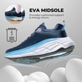 thumbnail image 2 of Zapatillas para Hombre NORTIV 8 SNWS246M para Correr, Caminar y Tenis Talla 7.5 Azul, 2 of 8