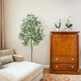 thumbnail image 5 of Artificial Olive Tree (5FT) Indoor Faux Plants for Home Office Bedroom Living Room Decor, Fake Tall fig Potted for Housewarming Gift, Trees with Realistic Foliage and Lifelike Fruits, 5 of 6