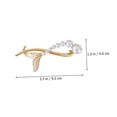 thumbnail image 4 of AURARMLET 2Ud Horquillas De Metal Doradas Con Para Peinados, 4 of 8