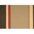 thumbnail image 1 of Ahgly Company Indoor Rectangle Abstract Brown Contemporary Area Rugs, 2' x 3', 1 of 4