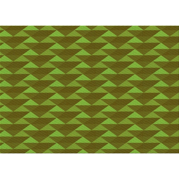 Ahgly Company Machine Washable Indoor Rectangle Transitional Dark Bronze Brown Area Rugs, 5' x 7'
