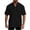 Black, variant on Mens Henley Shirt Big And Tall Breathable Eyelet T Shirts Cozy Loose Short Sleeve Summer Tees Light Blue S