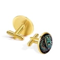 thumbnail image 3 of Tooth Elegant Stainless Steel Cufflinks Set for Formal Attire, Made for Business Meetings and Weddings, 3 of 6
